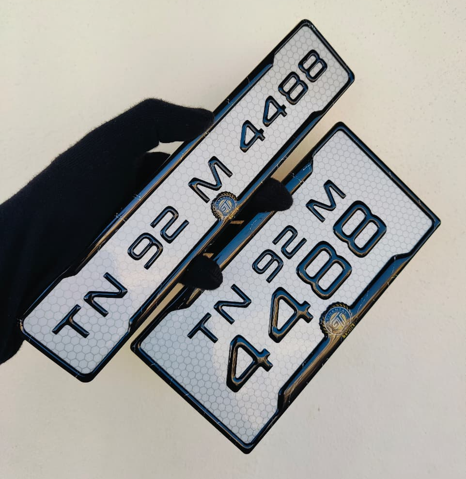Buy bike gel number plates tamil nadu